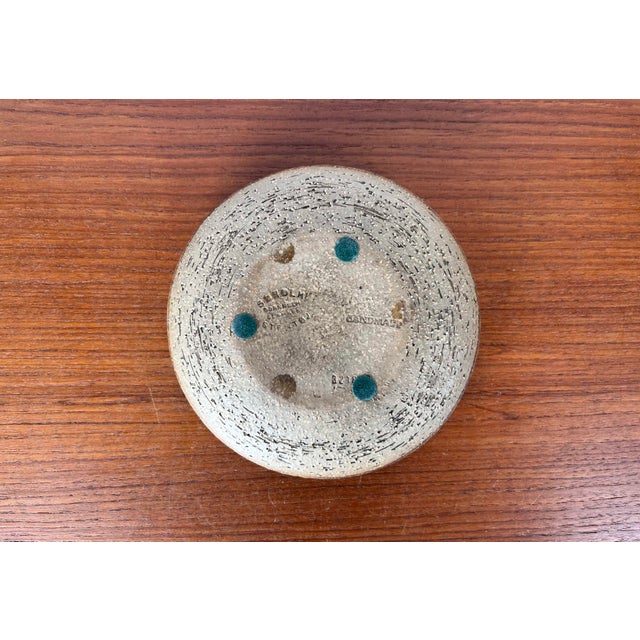 Mid-Century Modern Danish Studio Pottery Bowl from Søholm, 1960s For Sale - Image 9 of 12