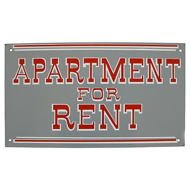 Apartment For Rent Sign Chairish