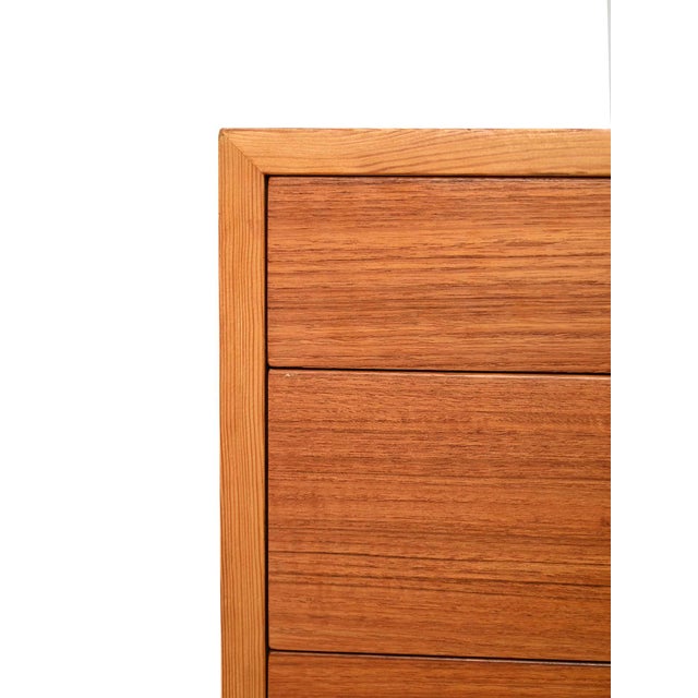 Wood Danish Beech and Teak Chest of Drawers by Børge Mogensen for Karl Andersson & Söner, 1960s For Sale - Image 7 of 13