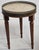 Early 20th Century French Walnut & Galleried Marble Top Bouillotte Candle Stand / Wine Table For Sale - Image 4 of 6