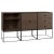 49 Smoked Oak Frame Trio Sideboard by Lassen For Sale - Image 10 of 10