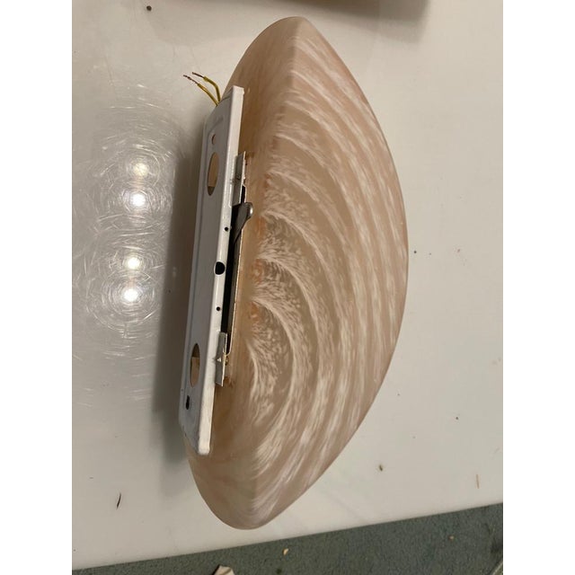 Pink Murano Glass Duna Sconces, 1970s, Set of 3 For Sale - Image 7 of 12