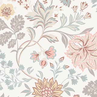 Sample - Borastapeter Alicia Wallpaper in Sage For Sale