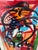 Peter Keil 1970s Peter Keil Abstract Graffiti Large Portrait Painting For Sale - Image 4 of 6