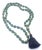 Jade 1970s Tiffany & Co. Angela Cummings Nephrite Jade Bead Yellow Gold Necklace For Sale - Image 8 of 12