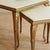 Gold Louis XV Style Nesting Tables in Brass and Marble, 1950s, Set of 2 For Sale - Image 8 of 10