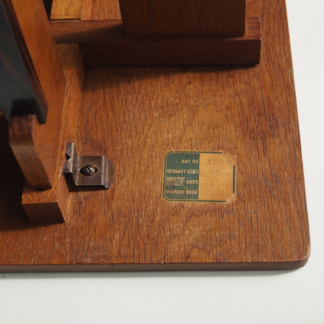 Dutch Art Deco No. 288 Accent Table by P.E.L. Izeren for Genneper Molen, 1920s For Sale - Image 14 of 15