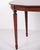 Gustavian Style Oval Mahogany Dining Table with 3 Extension Leaves, 1940s For Sale - Image 13 of 14