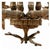 Hollywood Regency Hollywood Regency Bamboo Motif Bronze Chandelier With Eight Arms For Sale - Image 3 of 5
