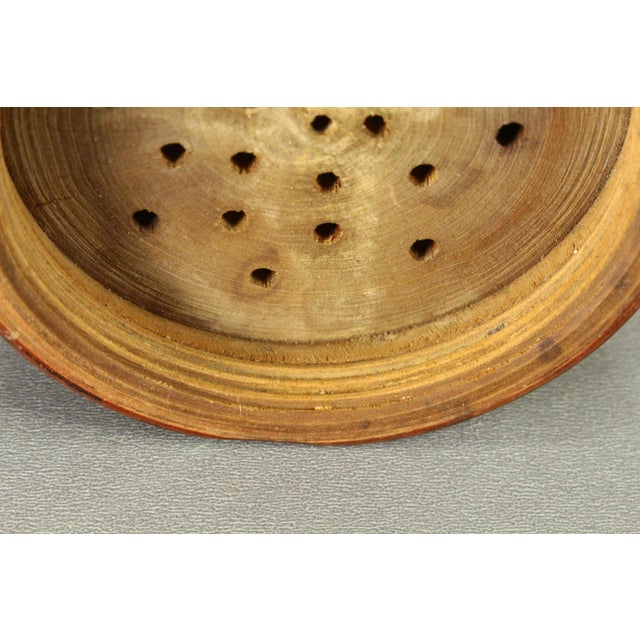 18th / 19th C. Treen Ware Pounce Pot Sander Turned & Carved For Sale - Image 18 of 18