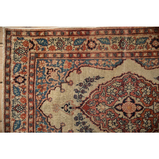 Textile Antique Tabriz Rug Mat - 1'11" x 2'11" For Sale - Image 7 of 10