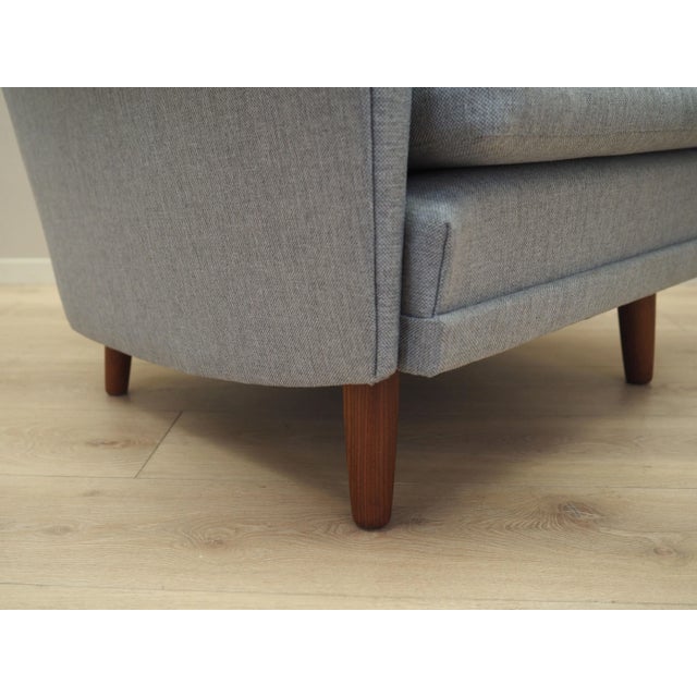 Danish Grey Armchair, 1960s For Sale - Image 13 of 16