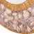 2000 - 2009 Large Violet Mica and Gilt Resin Convex Wall Mirror, Contemporary For Sale - Image 5 of 5
