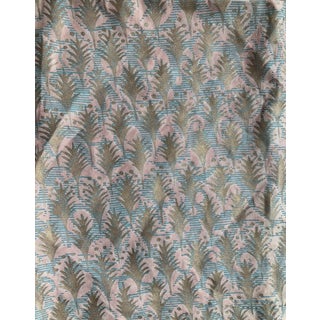Fortuny Piumette Pink Fabric Remnant For Sale