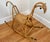 Large Mid-Century Franco Albini Bamboo Rattan Rocking Horse For Sale - Image 12 of 12