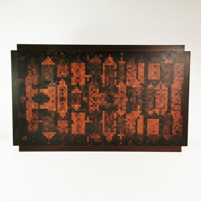 Coffee table manufactured by Tranekaer, designed by: architect. Gorm Christensen & design Rolf Middelboe, Denmark, 1970s....