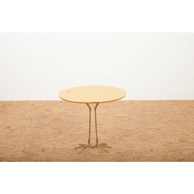 Side Table in Bronze by Meret Oppenheim for Gavina, 1939, in Good conditions. Designed 1920 to 1949 I have official proof...