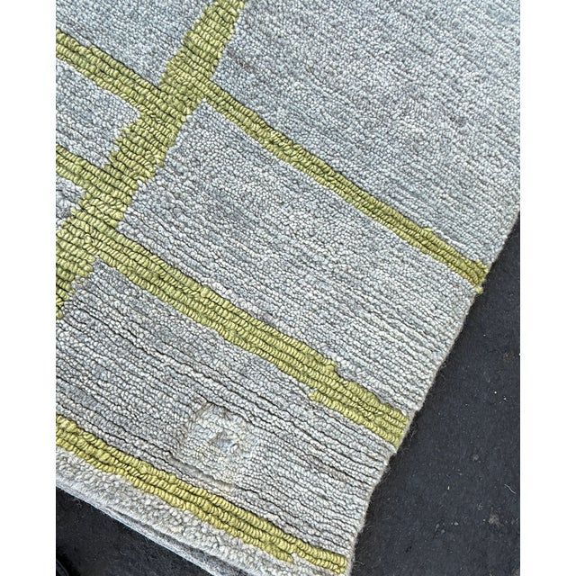 12ft X 15ft Stark Abstract Stipe Area Rug With Fika Weave For Sale - Image 10 of 18