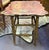 Early Mid Century Chinese Wood Table With Bamboo Wood Base For Sale - Image 4 of 14