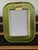Yellow-Green Murano Glass Photo Frame, 2000s For Sale - Image 9 of 13