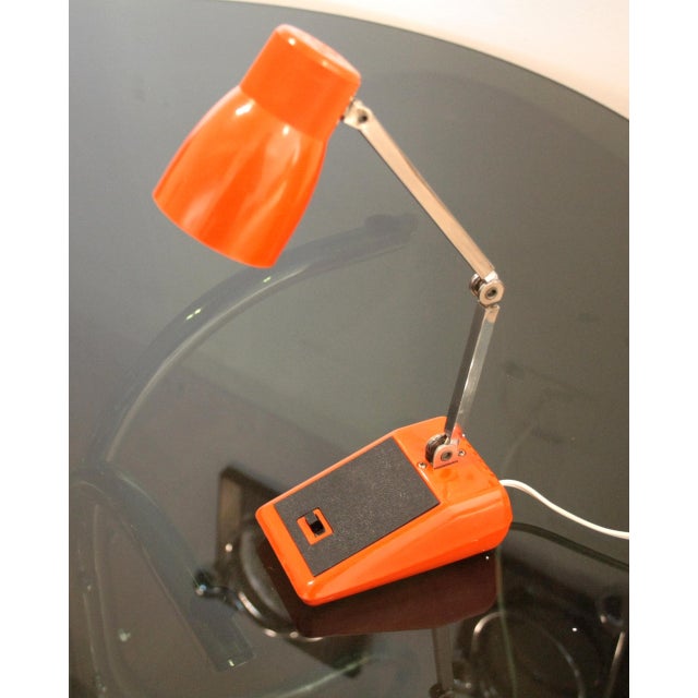 Mg table lamp, made in hong kong, 1970 - an authentic example of vintage lighting from the 1970s. Produced in hong kong,...