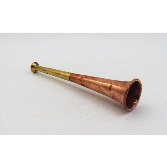 19th Century 19th Century English Copper and Brass Fox Hunting Horn For Sale - Image 5 of 6