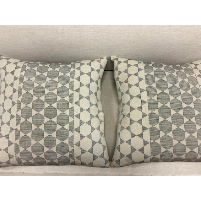 White St. Frank Biddew Noir Accent Pillows, Pair For Sale - Image 8 of 12