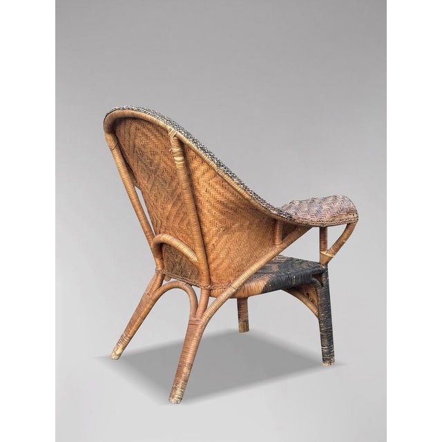 Arts & Crafts Wicker Armchair by Dryad, 1920 For Sale - Image 6 of 10