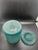 West Elm Recycled Green Glass Cannister, Vintage Recycled Emerald Green Glass For Sale - Image 4 of 4