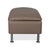 Brown Brown Taupe Leather Porto Stools from Erpo, Set of 2 For Sale - Image 8 of 10