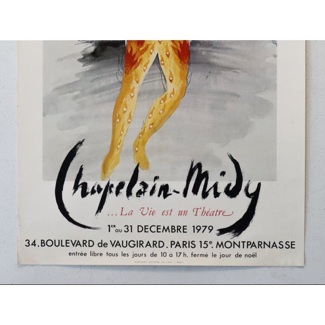 Date: 1979 Size: 14.5 x 23 inches Artist: Roger Chapelain-Midy About this poster: This is an exhibition poster featuring...