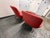 Modern Blu Dot Field Craig Red Lounge Chairs, Pair For Sale - Image 3 of 12