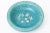 This vintage ceramic Argenta turquoise green stoneware bowl with applied sterling silver flowers and leafs was designed by...