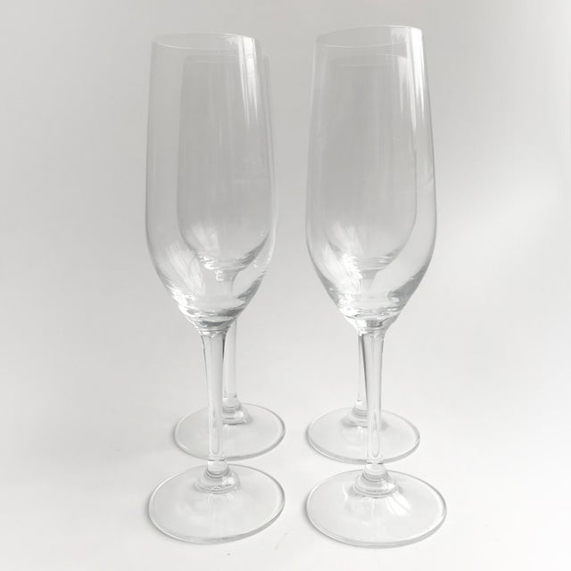 Vintage Riedel See Smell Taste Champagne Flutes Glasses Set of 4 Chairish