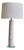 Vintage Italian Ivory Ceramic Table Lamp - 2 Available For Sale