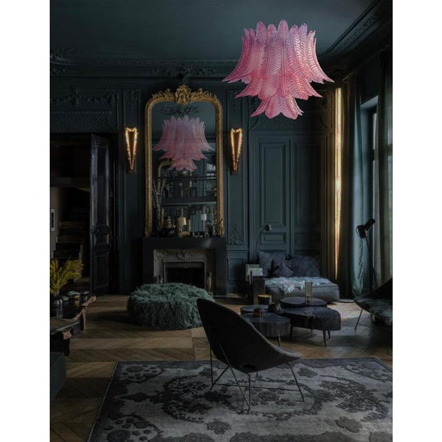 Italian Murano Felci Glass Chandeliers, 1980s, Set of 2 For Sale - Image 18 of 18