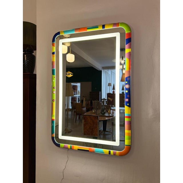 Aurea g wall mirror in stainless steel by jonathan amar studio dimensions: w 81 x h 121 cm materials: stainless steel,...