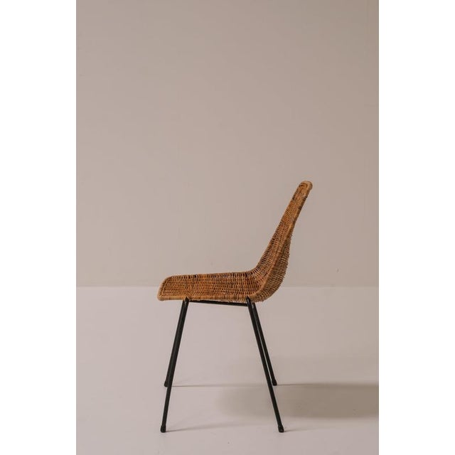 Basket Chairs by Gian Franco Legler, 1951, Set of 6 For Sale - Image 17 of 18