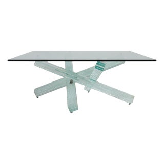 Mikado Coffee Table by Maurice Barilone for Roche Bobois, 1990 For Sale