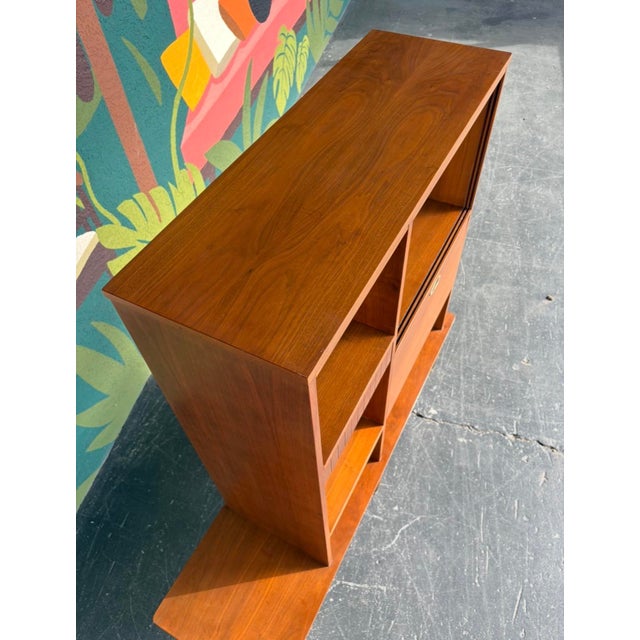 Wood Mid Century Hooker Mainline Room Divider Wall Unit For Sale - Image 7 of 15