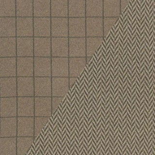 Sample - Schumacher Colorado Fabric in Driftwood / Ash For Sale