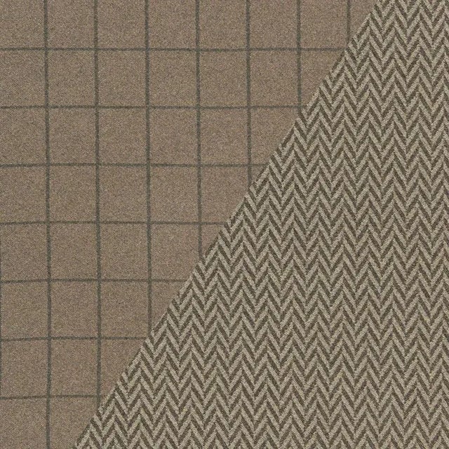 Sample - Schumacher Colorado Fabric in Driftwood / Ash For Sale