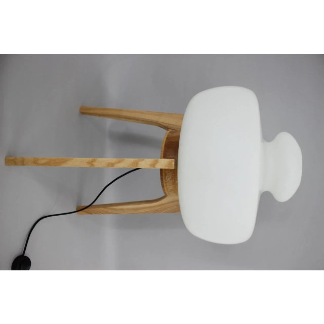 Oak Floor Lamp from Uluv, Czechoslovakia, 1970s For Sale - Image 4 of 11