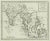 Antique map titled 'Les Indes Orientales et leur Archipel'. Original antique map of India, the East Indies and the...