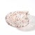 Mid-Century Hand-Blown Murano Glass Bowl in White & Merlot Speckled Detailing For Sale - Image 11 of 13