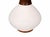 1950s 1950s Maria Kipp Mid-Century Organic Modern Natural Reed Woven Shade With Ceramic Lamp For Sale - Image 5 of 8