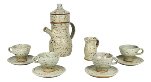 Coffee Service by Gustave Tiffoche, 1970, Set of 10