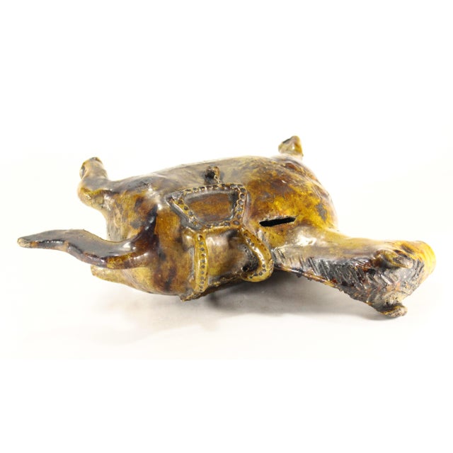 Mid 20th C. Earthenware Ceramic Horse Coin Bank, Mexican Barrio De La Luz For Sale - Image 12 of 18