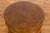 Brown Burmese Vintage Negora Lacquer Circular Storage Bin with Vertical Stripes For Sale - Image 8 of 12