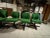 1980s Mid-Century Kelly Green Knoll Office Chairs - Set of 6 For Sale - Image 11 of 11